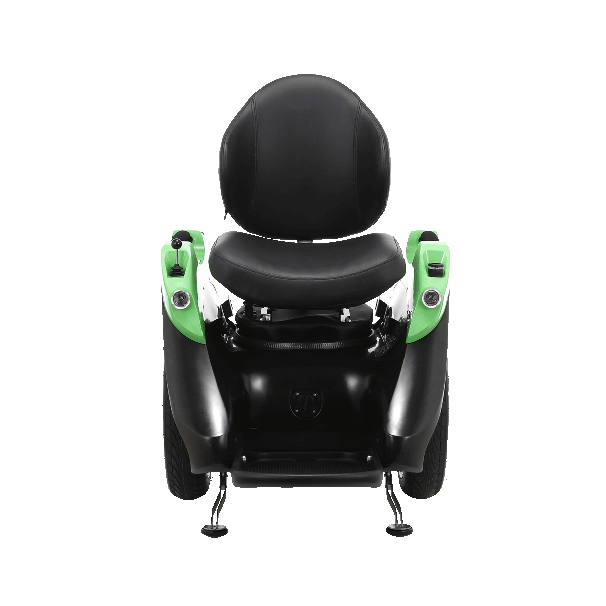 Omeo self-balancing wheelchair in motion