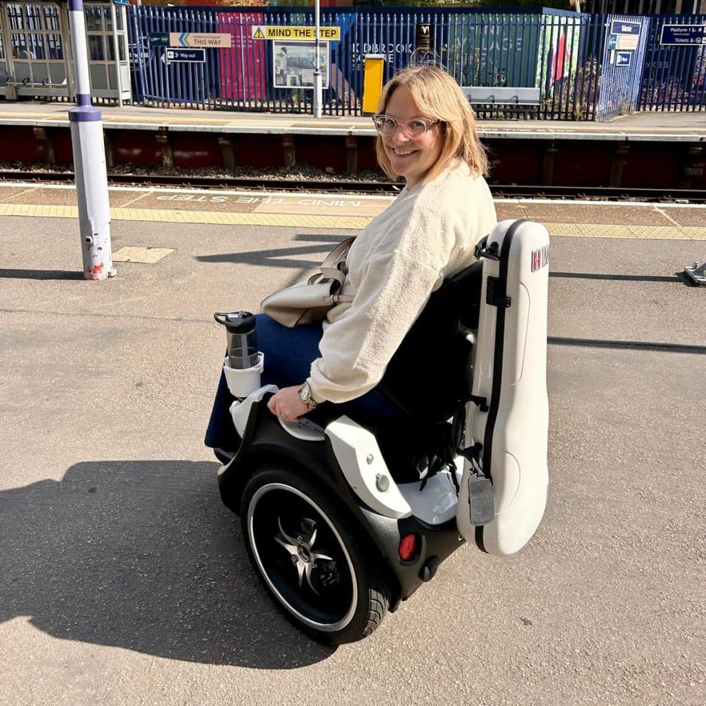 Helena travelling with the Omeo