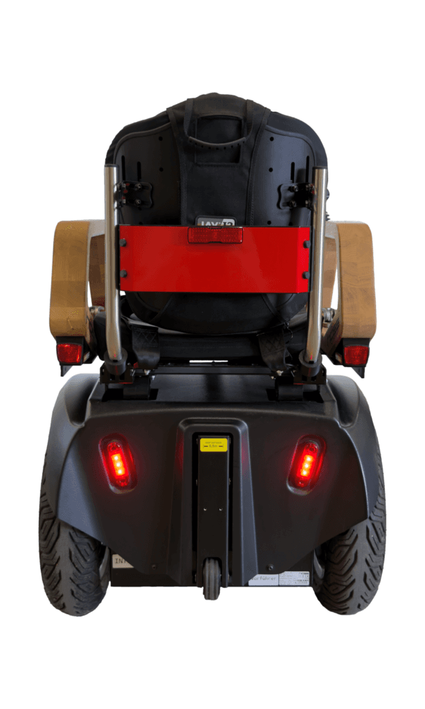 Hoss wheelchair rear design view