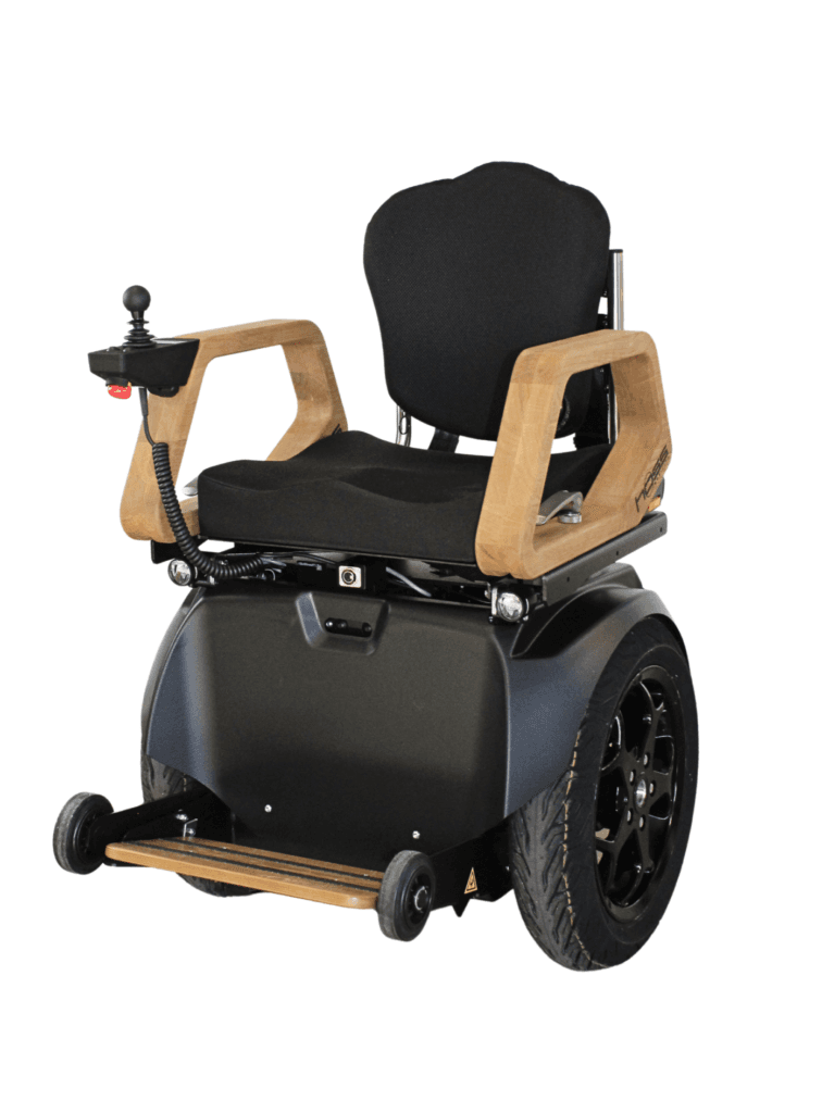 Hoss wheelchair front angle view