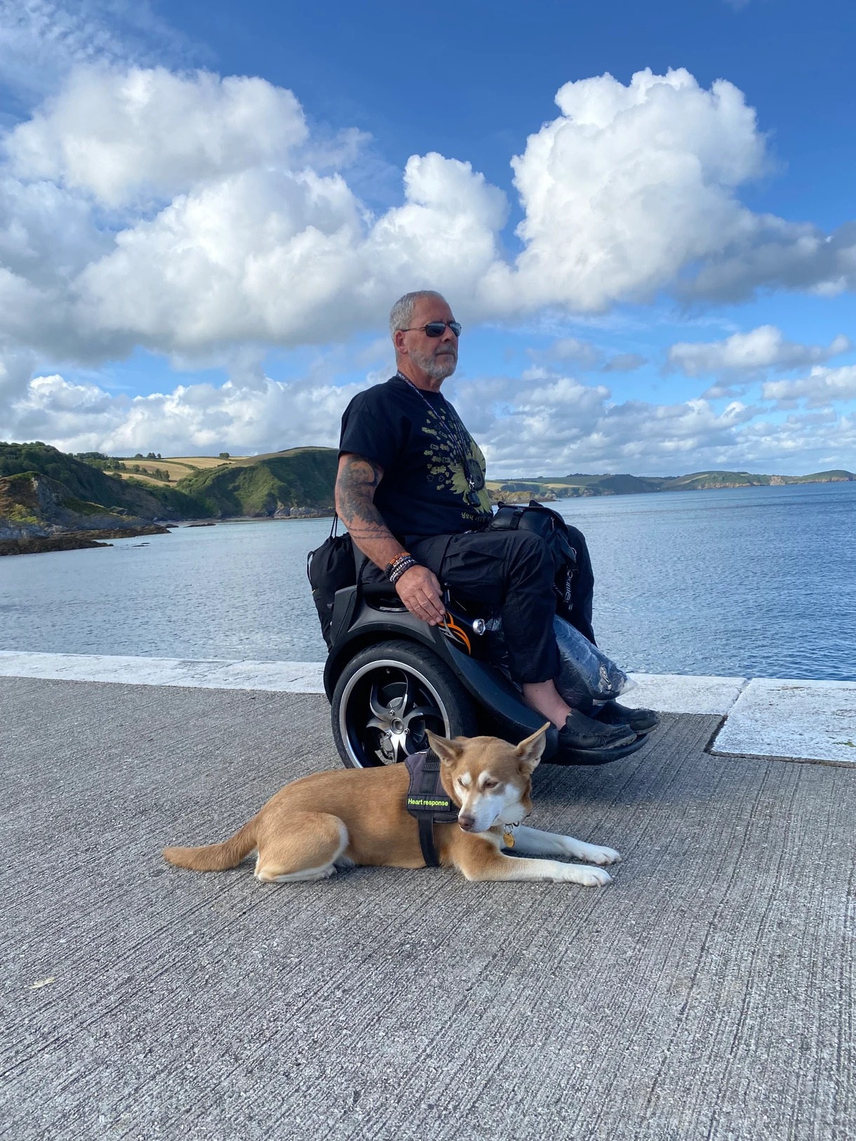 EDDIE - ‘It’s the closest I’ve come to walking in 40 years’